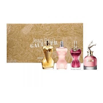 Set cadou Jean Paul Gaultier – Divine, Classique, La Belle, Scandal, 4 x 6 ml