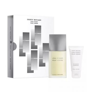 Set Cadou L'eau D'Issey pour Homme (Continut set: 125 ml Apa de Toaleta + 50 ml Gel de Dus + 50 ml After Shave Balsam)