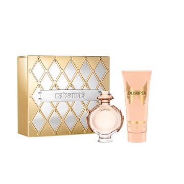 Set Cadou Paco Rabanne Olympea, Apa de Parfum, 50 ml + Lotiune de corp, 100 ml
