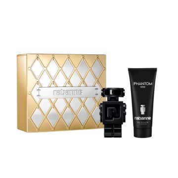 Set cadou Paco Rabanne Phantom, Parfum, Barbati, 50 ml + Gel de dus, 100 ml