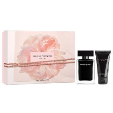 Set Narciso Rodriguez For Her Apa de Toaleta, 50 ml + Crema de maini, 50 ml