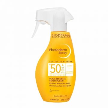 Spray cu protectie solara SPF 50+ Bioderma Photoderm Family, 300 ml