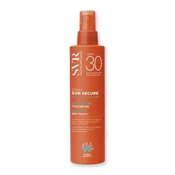 Spray Lapte SPF 30 Sun Secure, 200 ml, SVR (Gramaj: 200 ml, Concentratie: Lapte)