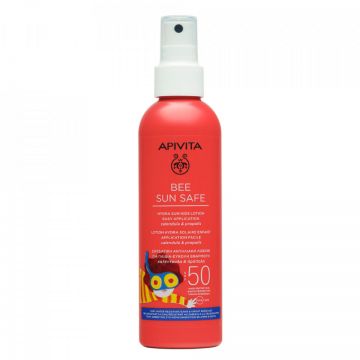 Spray protectie solara copii SPF50 Apivita Bee Sun Safe, 200 ml