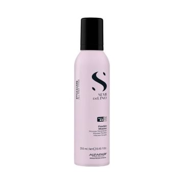 Spuma modelatoare flexibila Alfaparf Semi di Lino Style&Care, 250 ml