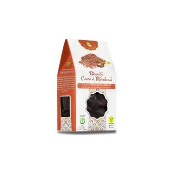 Biscuiti vegani cu mirodenii si cacao fara zahar adaugat 130gr AMBROZIA