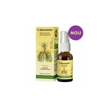 Calmotusin cu propolis si menta fara alcool spray 20ml DACIA PLANT