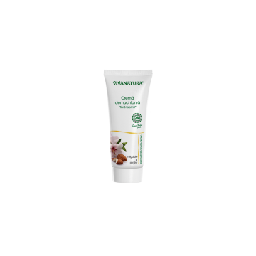 Crema demachianta fara lacrimi cu migdale si argint 75ml VIVA NATURA