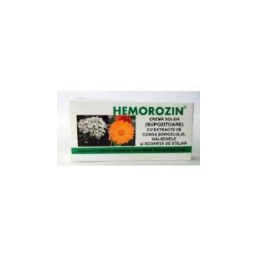 Crema solida hemorozin supozitoare 1.5gr 10buc HEMOROZIN