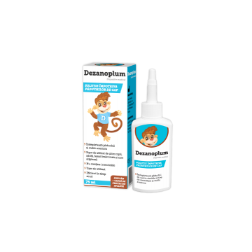 Dezanoplum solutie impotriva paduchilor  75ml ZDROVIT