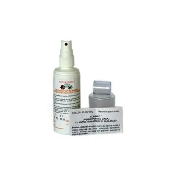 Lotiune pentru masaj cu untul pamantului si tataneasa (spray) 100ml CONIMED