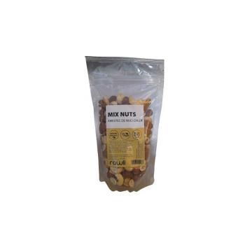 Mix nuts crude- caju migdale alune de padure arahide 250gr RAWLI