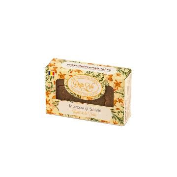 Sapun natural cu morcov si salvie 90gr DEJA VU