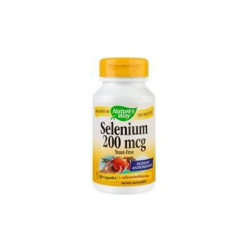 Selenium 200mg 60cps NATURES WAY