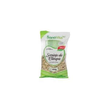 Seminte de canepa decorticate 100gr SANO VITA