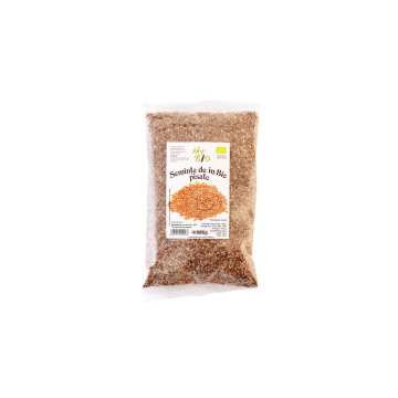 Seminte de in pisate bio 200gr MY BIO