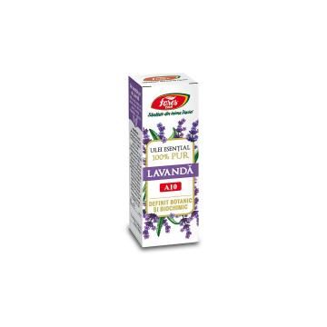 Ulei esential lavanda 100% pur definit botanic si biochimic 10ml FARES