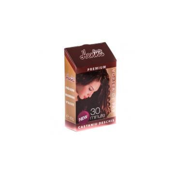 Vopsea de par castaniu deschis 100gr HENNA SONIA