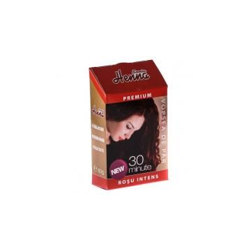 Vopsea de par premium rosu intens 60gr HENNA SONIA
