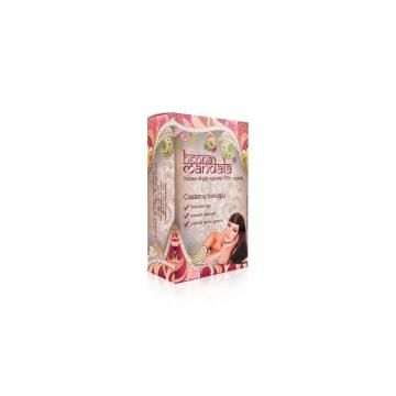 Vopsea naturala pentru par, castaniu cenusiu 100gr HENNA MANDALA