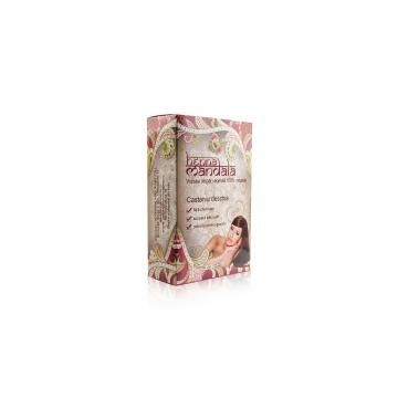 Vopsea naturala pentru par, castaniu deschis 100gr HENNA MANDALA