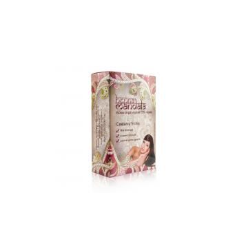 Vopsea naturala pentru par, castaniu inchis 100gr HENNA MANDALA