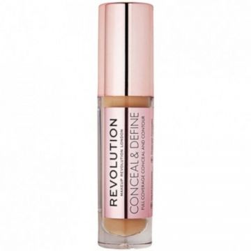 Anticearcan, Makeup Revolution Conceal & Define (Gramaj: 4 g, Concentratie: Anticearcan, Culoare produse: C12)