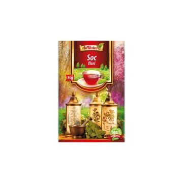 Ceai din flori de soc 50gr ADNATURA