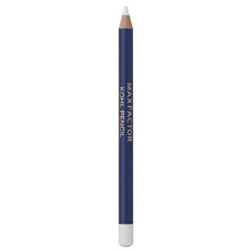 Creion dermatograf Max Factor Kohl Kajal (Gramaj: 4 g, Culoare produse: 010 White, Concentratie: Creion dermatograf)