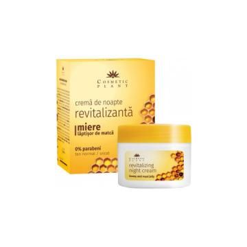 Crema de noapte revitalizanta cu miere si laptisor de matca 50ml COSMETIC PLANT