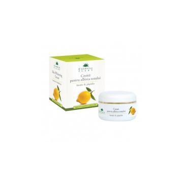Crema pentru albirea tenului cu extract de lamaie si papadie 50ml COSMETIC PLANT