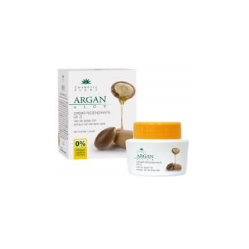 Crema regeneranta de zi cu ulei de argan bio si extract bio de aloe vera 50ml COSMETIC PLANT