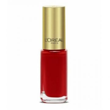 Lac de unghii L`Oreal Color Riche, 5 ml (Concentratie: Lac de unghii, Culoare produse: 408 Exquisite Scarlet)