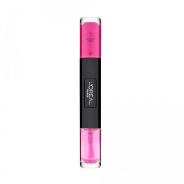 Lac de unghii L'Oreal Infallible Gel Nail Polish, 2x5ml (Concentratie: Lac de unghii, Culoare produse: 36 Fuschia Riots)
