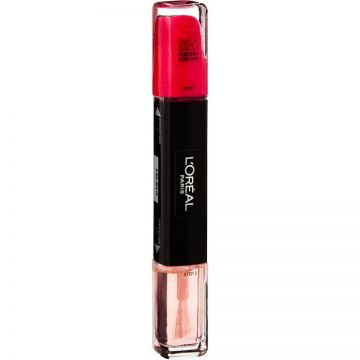 Lac de unghii L'Oreal Infallible Gel Nail Polish, 2x5ml (Concentratie: Lac de unghii, Culoare produse: Mtx 20 Fuschia)