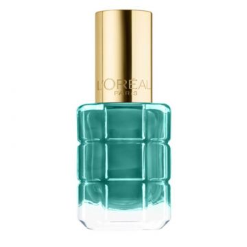 Lac de unghii L'Oreal Paris Color Riche Vernis a L'Huile cu microuleiuri pretioase, 13,5 ml (Concentratie: Lac de unghii, Culoare produse: Vert Epoque Nr 770)