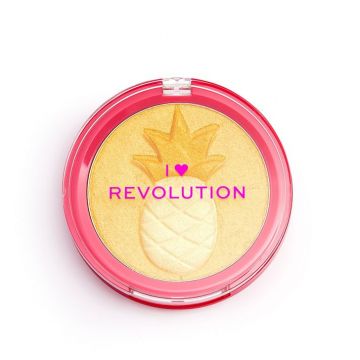 Makeup Revolution Iluminator I Heart Revolution Fruity (Gramaj: 9,1 g, Culoare produse: Pineapple, Concentratie: Iluminator)
