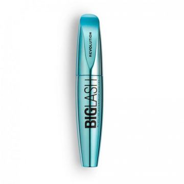 Mascara Waterproof Makeup Revolution Big Lash Volume (Concentratie: Mascara / Rimel, Gramaj: 8 g, Culoare produse: Black)