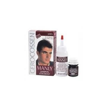 Sampon colorant pentru barbati-negru 25ml GEROCOSSEN