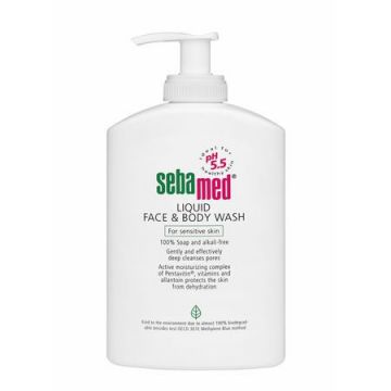 Sebamed lichid dermatologic de curatare pentru fata si corp (Concentratie: Lotiune, Gramaj: 1000 ml)