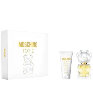 Set Cadou Moschino Toy 2, Apa de Parfum, Femei (Concentratie: Apa de Parfum, Gramaj: 50 ml Apa de Parfum + 100 ml Lotiune de Corp)