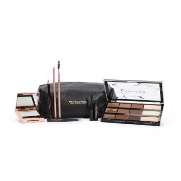 Set pentru sprancene Makeup Revolution Brow Shaping Kit (Concentratie: Set)