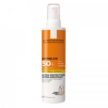 Spray invizibil SPF 50+ Anthelios La Roche-Posay (Concentratie: Spray, Gramaj: 200 ml)