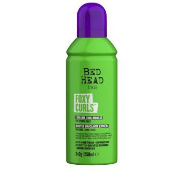 Spuma pentru par Tigi Foxy Curls Bed Head, 250 ml (Concentratie: Spuma de par, Gramaj: 250 ml)