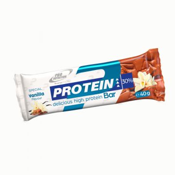 Baton proteic cu vanilie, 40g, Pro Nutrition