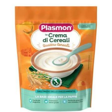 Cereale crema pentru bebelusi, 4 Cereale, 200 g, Plasmon