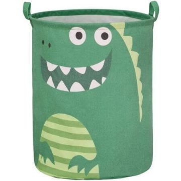 Cos din bumbac pentru jucarii, 35x45cm, Dino, Sipo