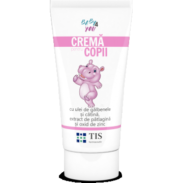 Crema pentru copii Baby4You, 50ml, Tis Farmaceutic