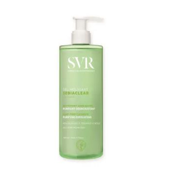 Gel spumant de curatare Sebiaclear SVR Laboratoires (Gramaj: 400 ml, Concentratie: Gel de curatare)