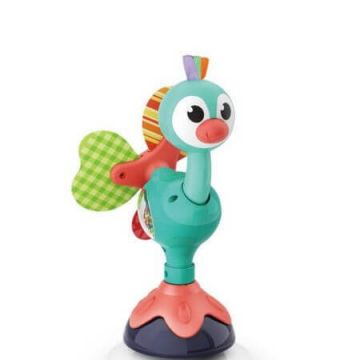 Jucarie cu ventuza pentru bebelusi, Paun, Hola